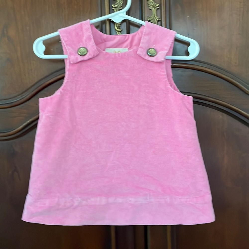 THE BEAUFORT BONNET CO Juliet Jumper in Hamptons Hot Pink Size 12-18M